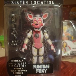Funko sister location action figure funtime foxy